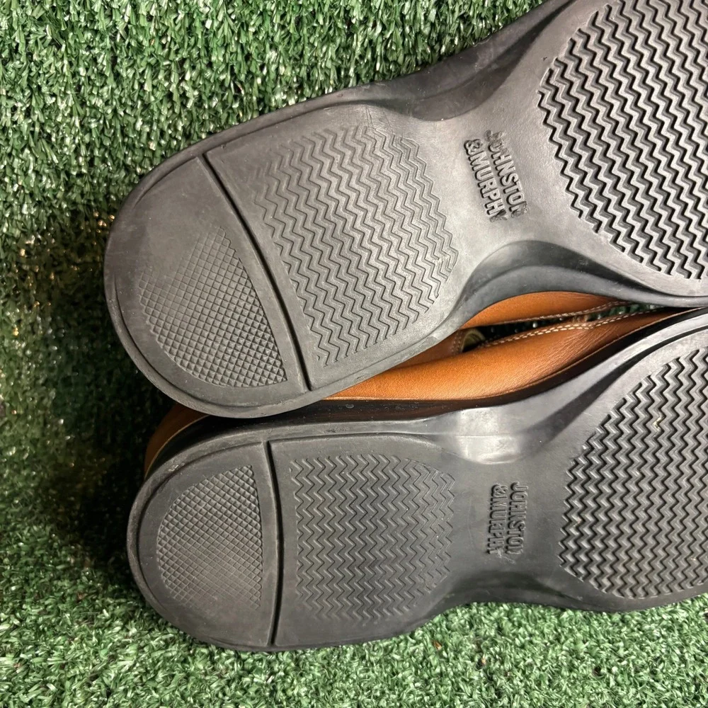 Johnston Murphy Buckle Strap‎ Leather Casual Fisherman Sandals Brown Mens Sz 11M